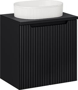 Sada skříňka Comad Nova Black NOVA BLACK D2 82-60-2D, umyvadlo Comad Beyond BEYOND 5 WHITE ( E-6564 ), NOVA BLACK B 89-60