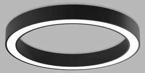Led2 Stropní LED svítidlo SATURN SLIM ø 80cm, 60W, CCT 2700/3000/4000K, CRI90 Barva: Černá, Stmívání, řízení: TRIAC