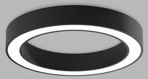 Led2 Stropní LED svítidlo SATURN SLIM ø 60cm, 50W, CCT 2700/3000/4000K, CRI90 Barva: Černá, Stmívání, řízení: TRIAC