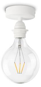 Bílé stropní svítidlo Bulb Attack Uno Plus