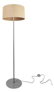 Podlahová lampa JUTA, 1x jutové stínítko, (výběr ze 3 barev konstrukce), (fi 35cm), O