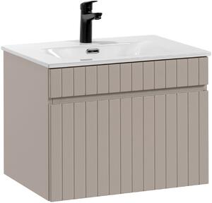 Sada skříňka Comad Iconic Cashmere ICONIC CASHMERE 82-60-D-1S, umyvadlo Comad Sky SKY 60/DP-8099