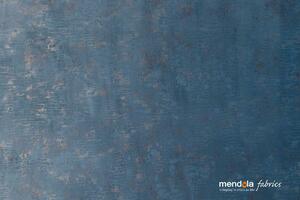 Mendola Závěs s řasící stuhou Indien, 210 x 260 cm, Modrá