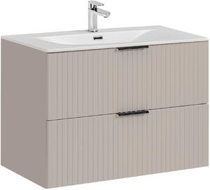 Sada skříňka Comad Adel Cashmere ADEL CASHMERE 82-80-2S, umyvadlo Comad Sky SKY80/DP-8099