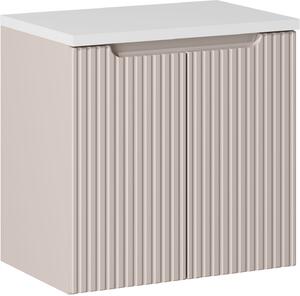 Sada skříňka Comad Nova Cashmere NOVA CASHMERE 82-60-2D, deska Comad Nova White NOVA WHITE 89-60
