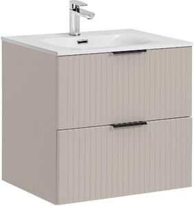 Sada skříňka Comad Adel Cashmere ADEL CASHMERE 82-60-2S, umyvadlo Comad Sky SKY 60/DP-8099