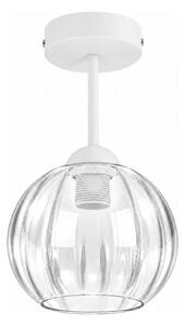 BRILAGI - LED Přisazený lustr RETRO GLASS 1xE27/60W/230V pr. 18 cm bílá/čirá