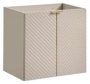 Comad Viva Cashmere skříňka 60x39x57 cm pod umyvadlo závěsná béžová VIVA CASHMERE 82-60-2D