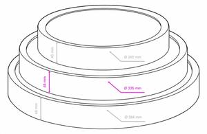 BRILAGI - LED Stropní svítidlo NATURA LED/20W/230V 4000K pr. 33,7 cm