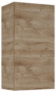 Roca Extra skříňka 40x21.6x80 cm boční závěsná dub A857958808