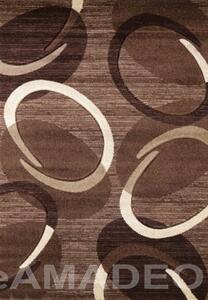 Kusový koberec Florida 9828/02 hnědý - 80x150cm