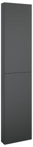Roca Extra skříňka 40x12.6x180 cm boční závěsná antracitová A857911531