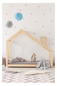 Domečková postel z borovicového dřeva Adeko Mila DMS, 90 x 200 cm