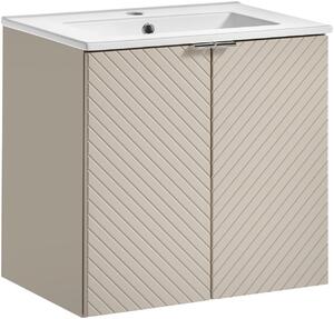 Sada skříňka Comad Viva Cashmere VIVA CASHMERE 82-60-2D, umyvadlo Comad Dance White UM-2060RB DANCE 60-DP