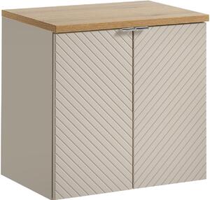 Sada skříňka Comad Viva Cashmere VIVA CASHMERE 82-60-2D, deska Comad Nova Oak NOVA OAK A 89-60