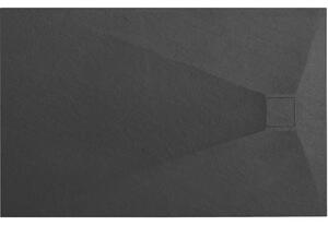 Rea Magnum Black, SMC sprchová vanička 120x90x2, 5 cm, černá, REA-K3332