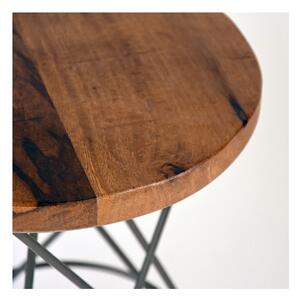 Barová stolička z mangového dřeva LABEL51 Paris