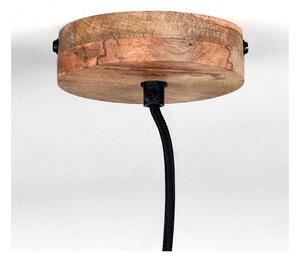 Stropní svítidlo z mangového dřeva LABEL51 Finn, ⌀ 18 cm