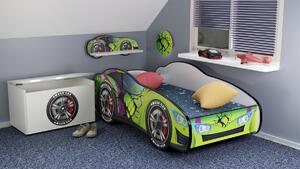 TopBeds dětská postel Racing zelený 140x70