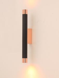 Orlicki Design Q nástěnné svítidlo 2x3.5 W černá OR84580