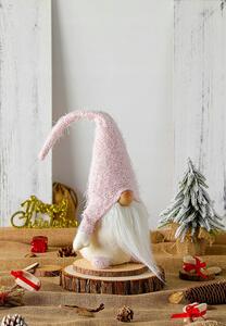 Vánoční skřítek 50 cm - růžový