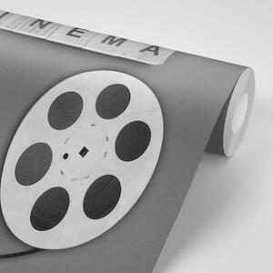 Tapeta filmová černobílá páska