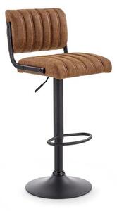 Barová židle Harriet (hnědá + černá). 1048597
