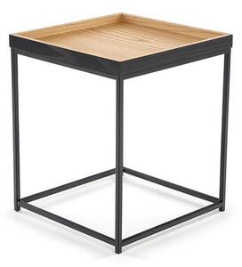 Konferenční stolek Yane (přirodně dřevo + černá). 1048593