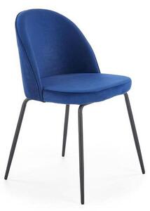 Jídelní židle Kliry (tmavě modrá). 1048609