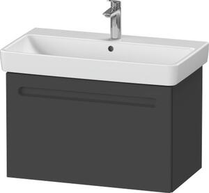 Duravit No. 1 skříňka 74x42.6x47.8 cm pod umyvadlo závěsná grafitová N14383049490000