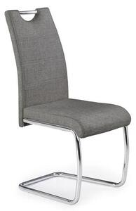 Jídelní židle Karru (siva + stříbrná). 1048774