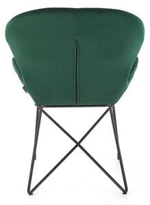 Jídelní židle Koh (tmavě zelená). 1048909
