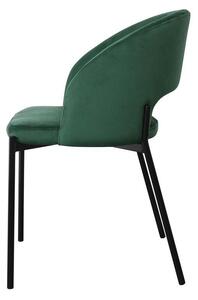 Jídelní židle Karta (tmavě zelená). 1048918