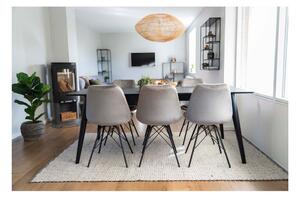 Sada 2 světle šedých jídelních židlí House Nordic Oslo