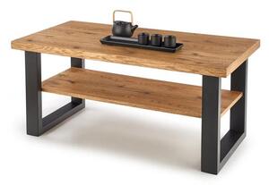 Konferenční stolek Horal (přirodně dřevo + černá). 1048926