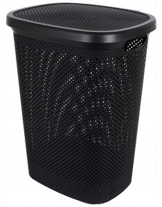 Volně stojící koš na prádlo Storage Solutions 60 l černý