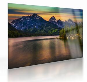 Skleněný obraz - Národní park Grand Teton (70x50 cm)