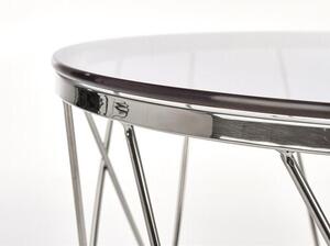 Konferenční stolek Sebrina (stříbrná). 1049005