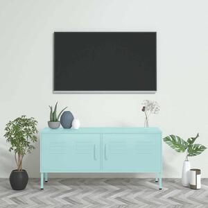 TV skříňka mátová 105 x 35 x 50 cm ocel 336230