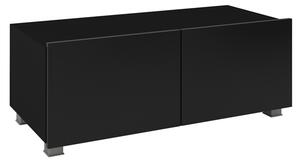 CALABRINI c | TV stolek | 100 cm | černá lesk | lze i zavěsit