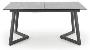 Rozkládací jídelní stůl 160-210 cm Tizdp (šedá) (pro 6 8 osob). 1049015