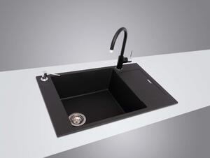Set Sinks Vario 780 Metalblack + Vitalia GR