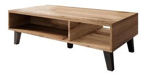 Konferenční stolek Nell (přirodně dřevo + černá). 1049041