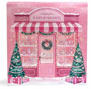 Adventní kalendář s parfémem pro ženy AQC Fragrances 12 dní x 15 ml