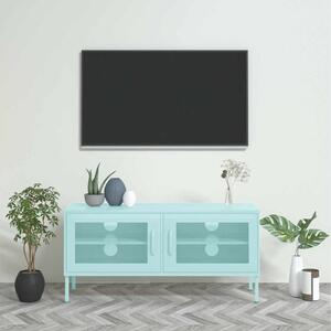 TV skříňka mátová 105 x 35 x 50 cm ocel 336239