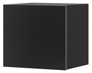 CALABRINI c | závěsná skříňka Kvadrat | 34 cm | černá lesk