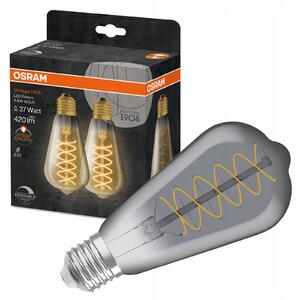 2x LED Žárovka Dekorativní ST64 E27 7.8W Filament Stmívatelná Vintage 1906
