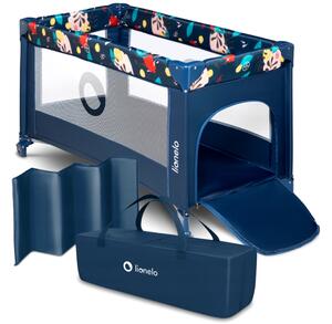 Cestovní postýlka Lionelo Stefi Blue Navy