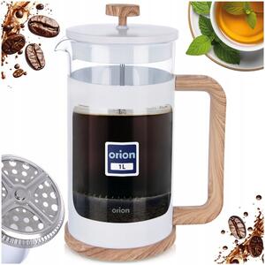 Orion Konvička french press WHITELINE 1 l