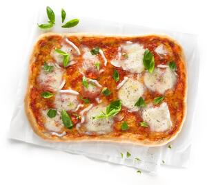 Hnědá silikonová podložka na pizzu Lékué Pizza